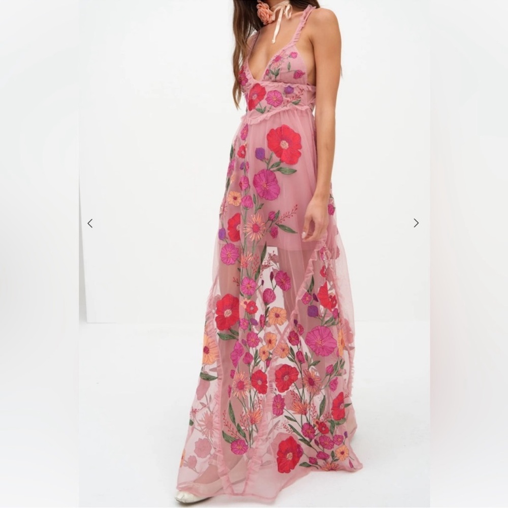 For Love & Lemons Kaylee Maxi Dress